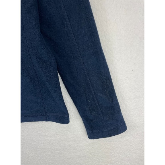 Patagonia Quarter Zip Fleece Pullover Women’s Size M Navy Blue Outdoor Sweater - Picture 3 of 12